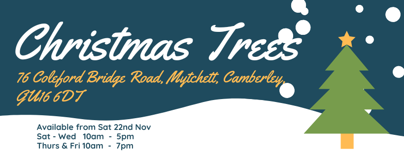 Christmas tree sales 2025 graphic